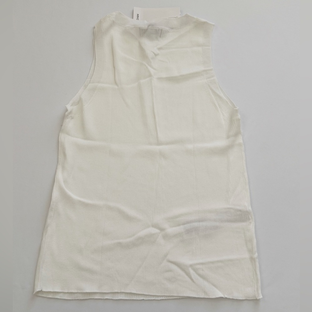 NWT Mango Ribbed Knit Top - Picture 5 of 7